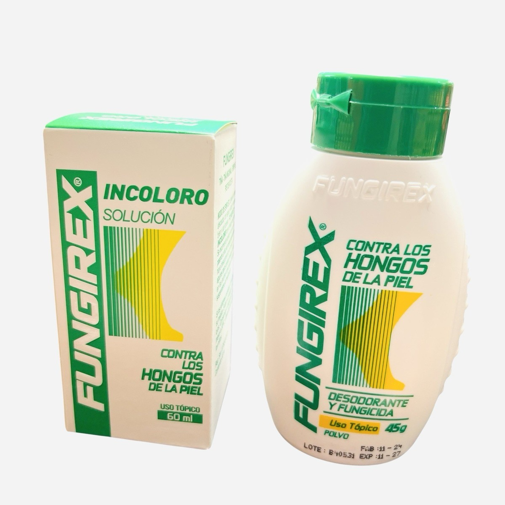 Fungirex Contra Los Hongos En Polvo 45ml