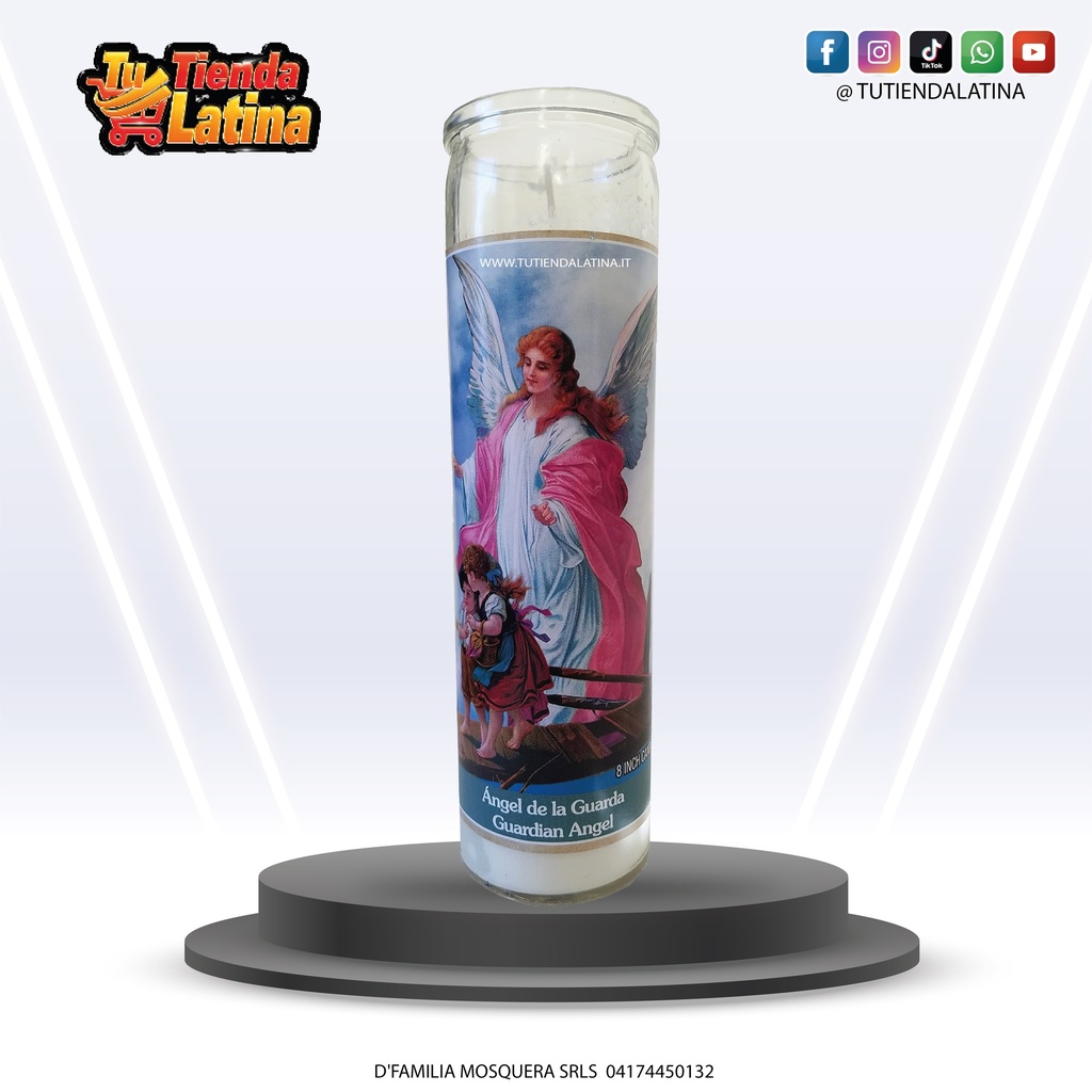 Vela Ángel De La Guarda – Protección Y Serenidad Espiritual