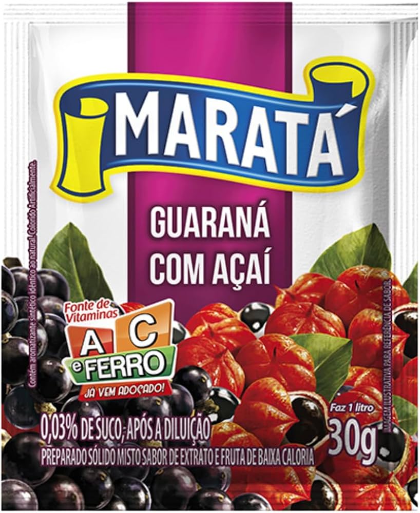 Marata Guarana Com Acai