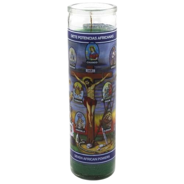 Vela Velones Siete Potencias Africanas