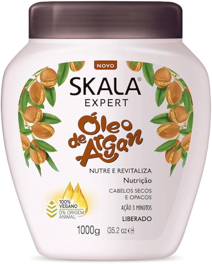 Skala Brilho Incrivel Oleo De Argan 1000g