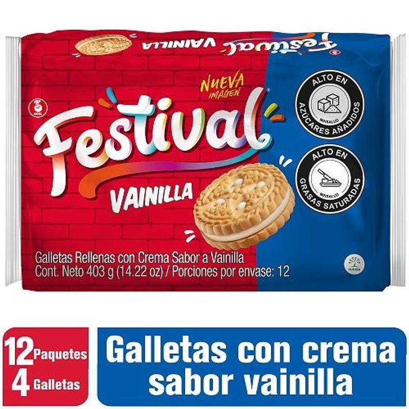 Galletas Festival De Vainilla 403g Noel
