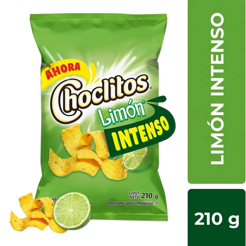 Choclitos  De Limon Super Intenso 210g