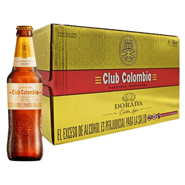 Cerveza Club Colombia Dorada 330 ml – Lager Premium 4,7% Vol.