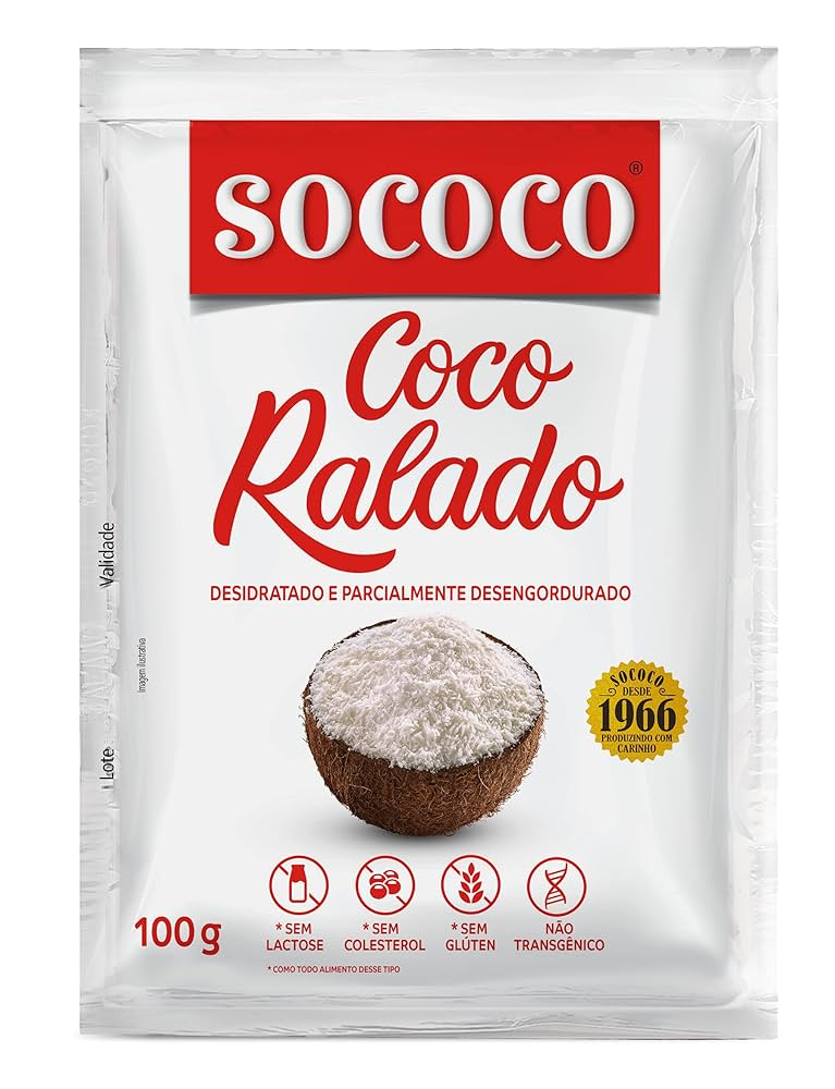 Sococo Coco Ralado Desidratado 100g