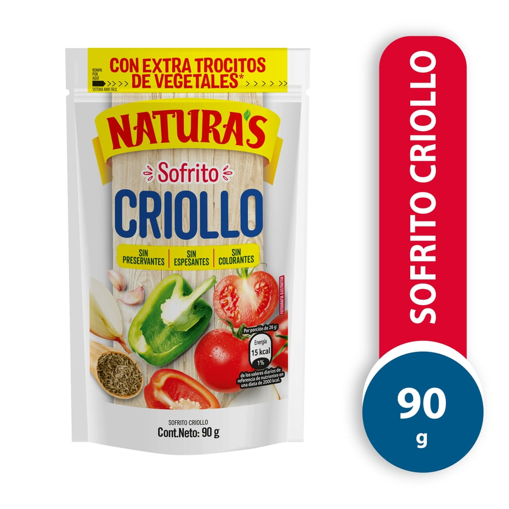 Naturas Sofrito Criollo 90g