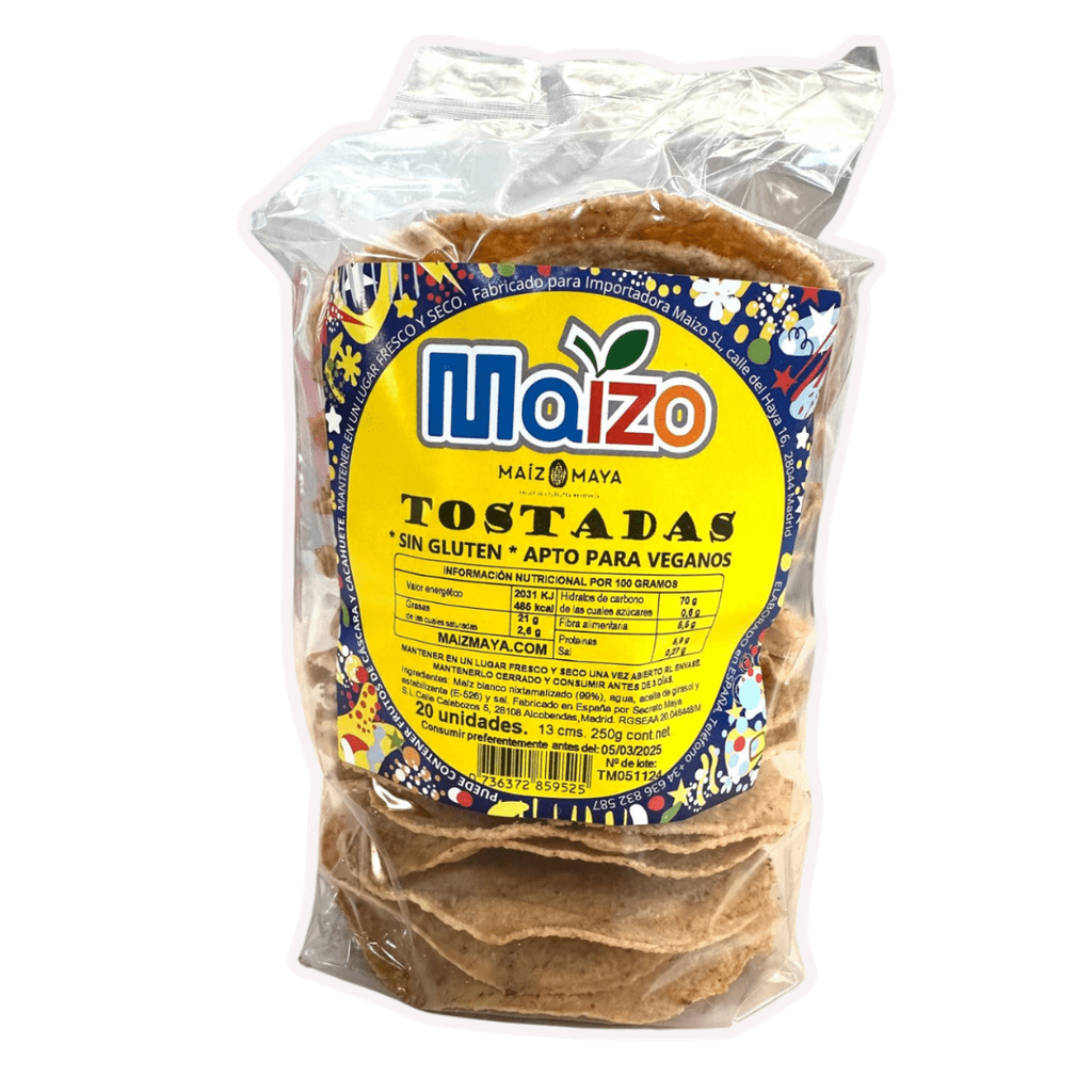 Maizo Tostada 20 Unidad 250g