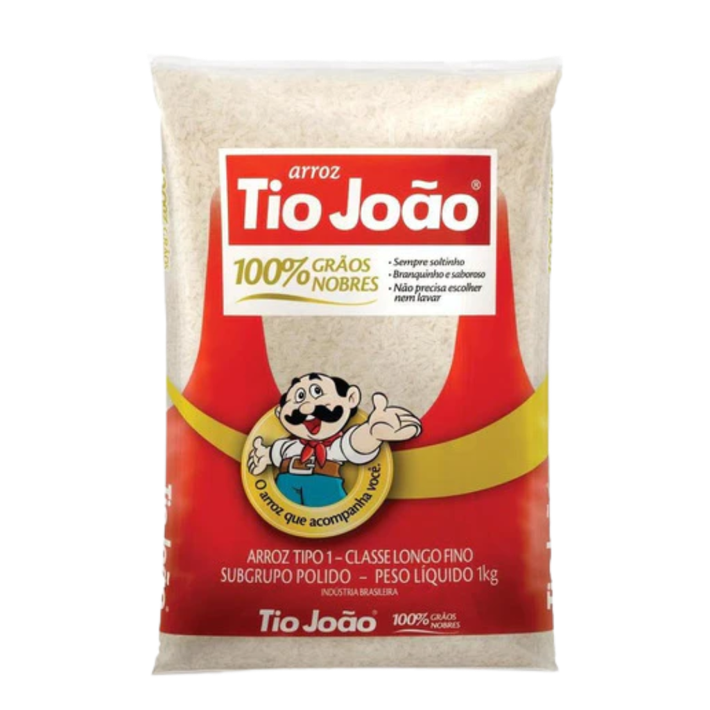 Tio Joao Arroz Branqueado 1kg