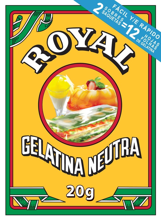 Gelatina Neutra Royal 20G(2X10G)