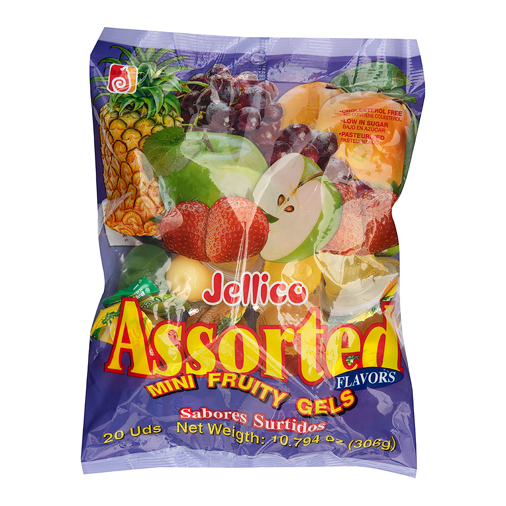 Gelatinas Surtidas Jellico 20Und