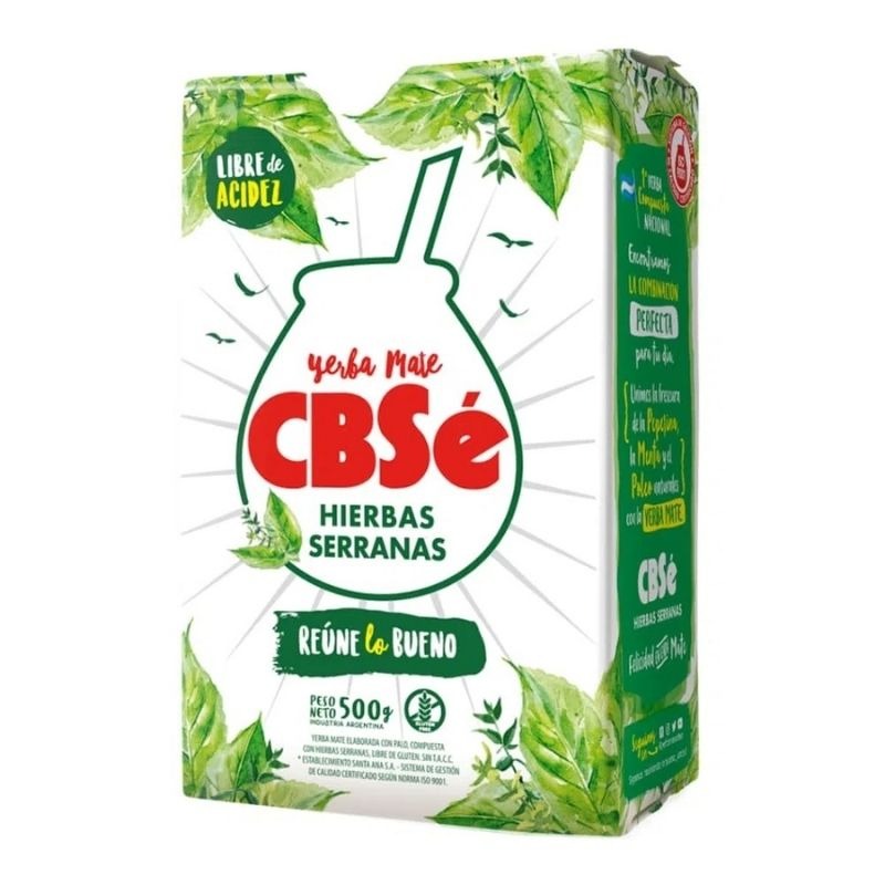 Yerba Mate Hierbas Serranas 500Gr Cbsè