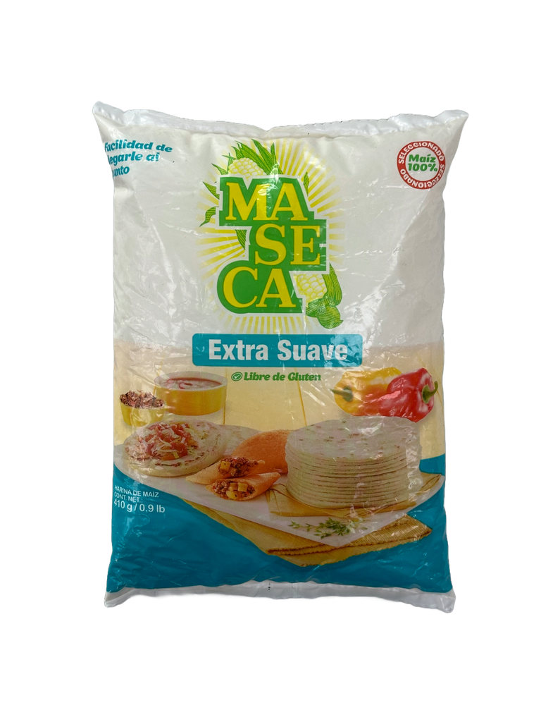 Maseca Extra Suave Libre De Gluten 410g