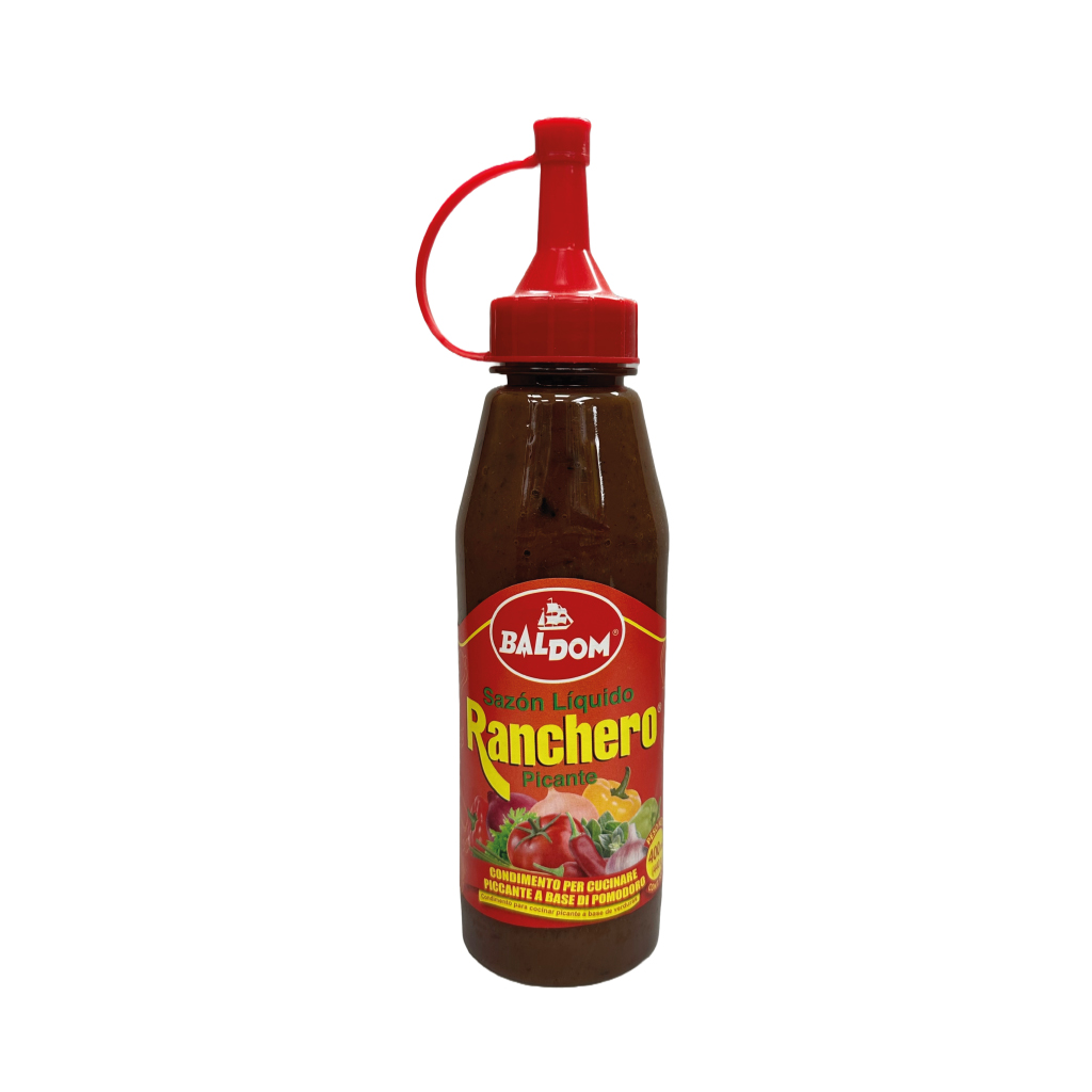 Sazón Líquido Picante Ranchero Baldom – 400 ml