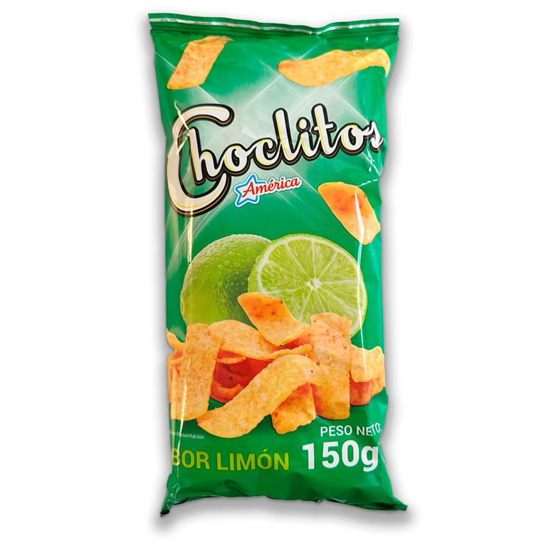 Choclitos America Sabor Limon 150g