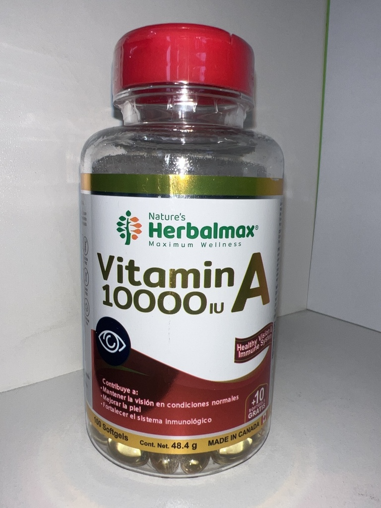 Herbalmax Vitamin A10000Iu 48.4