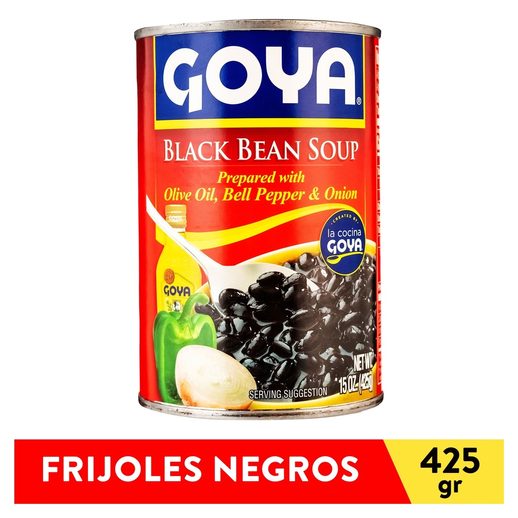 Frejoles Negros Goya 425G