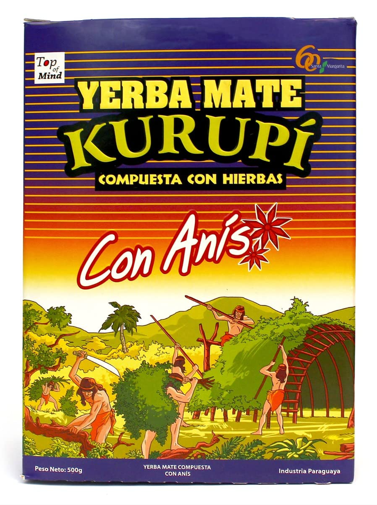 Yerba Mate Kurupi Con Anis 500G