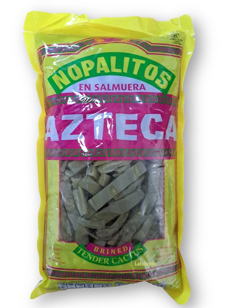 Nopalitos Azteca En Salmuera 600G