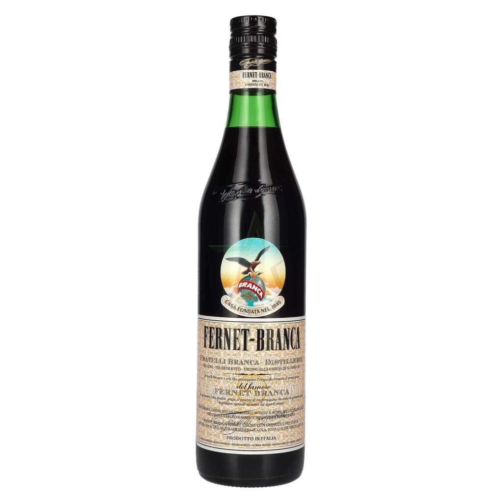 ​Fernet Branca 750ml – Licor Amaro Herbal Italiano​