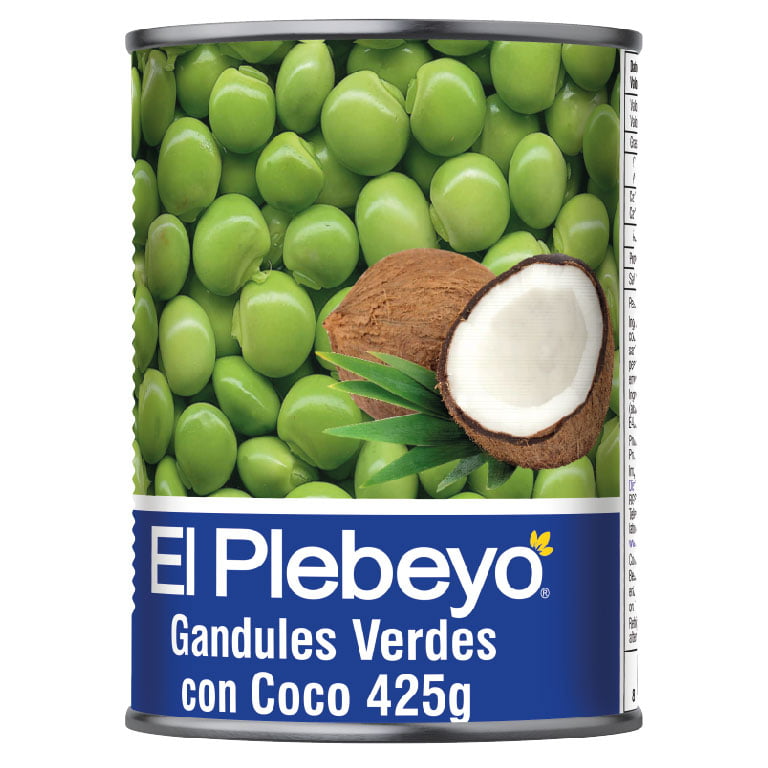 Guandules Verdes Con Coco  425g