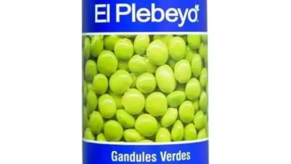 El Plebeyo Gandules Verdes 800g