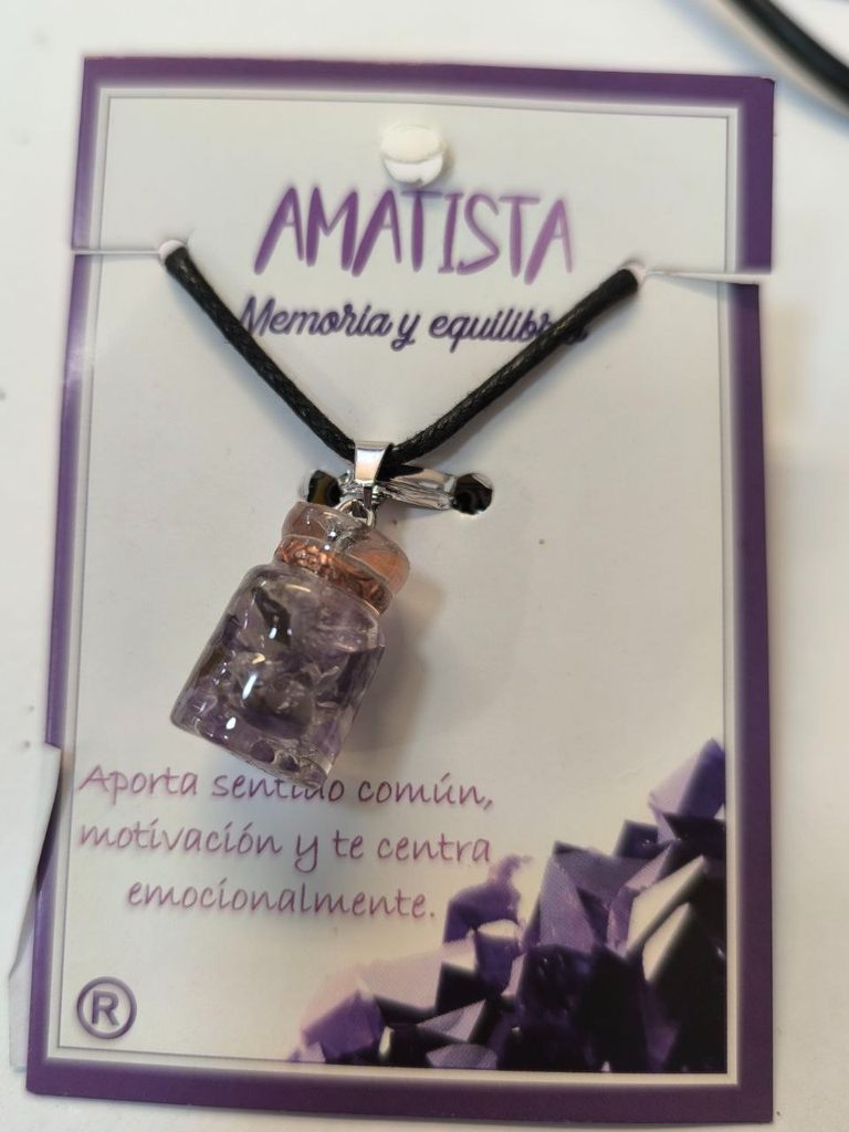 Cadena Amatista 