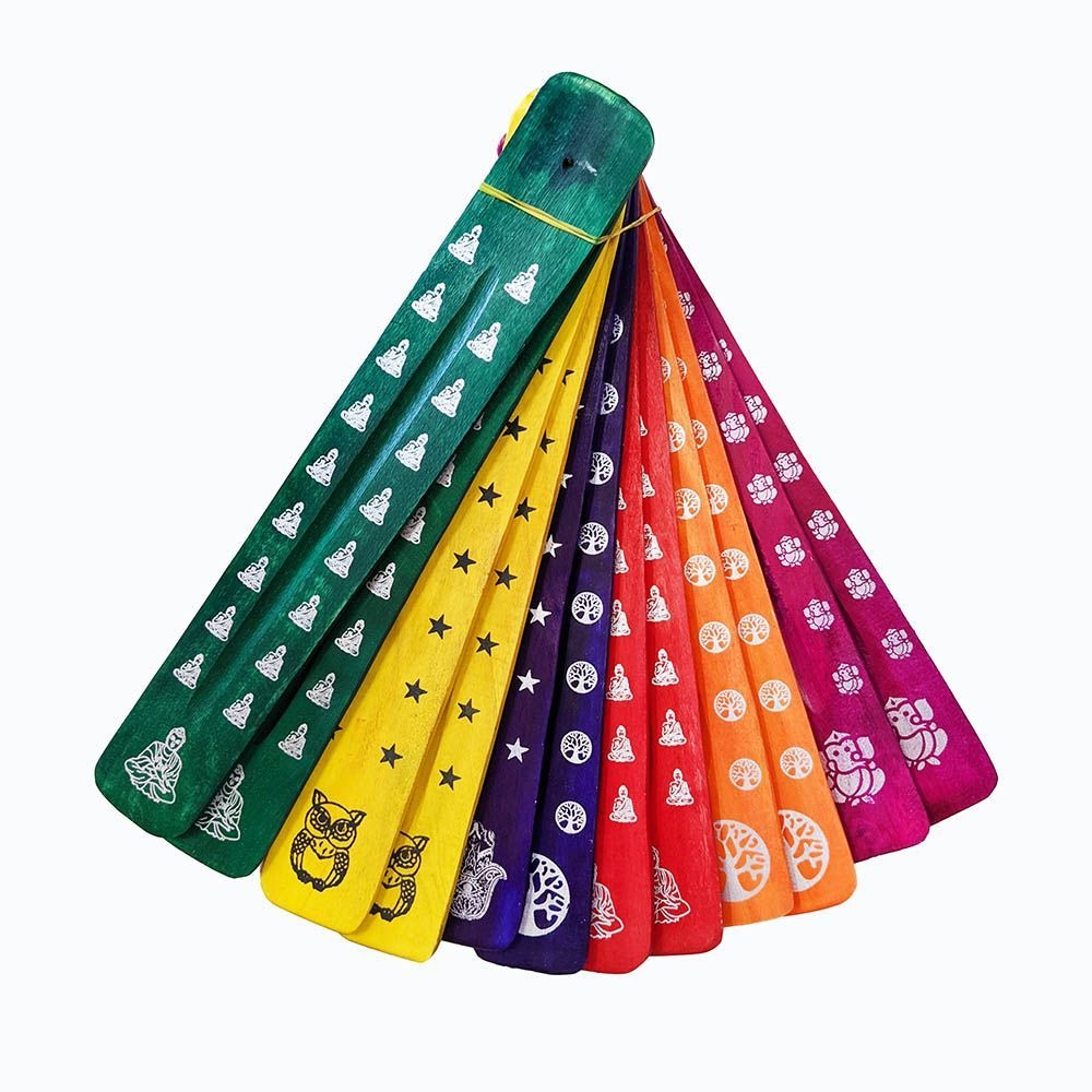 Tabla Incienso  Madera De Colores