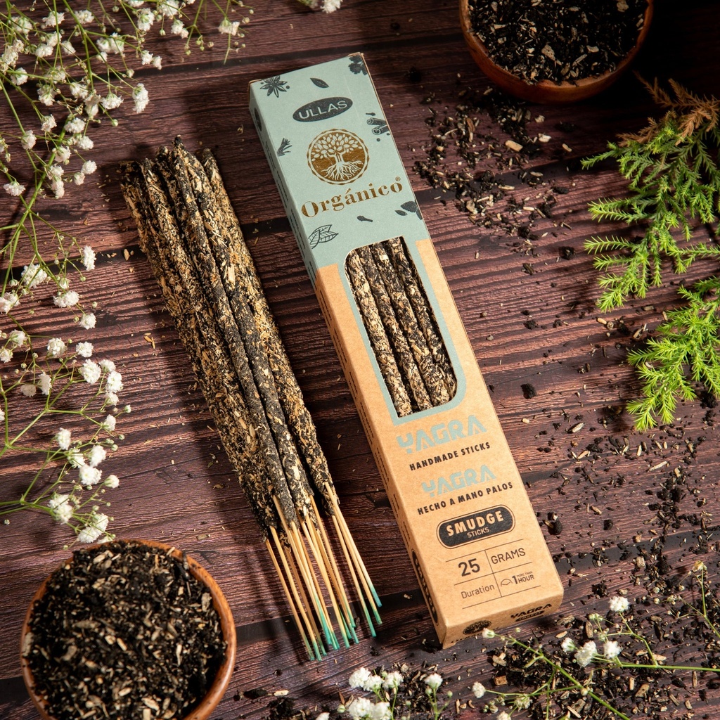 Organico Yagra Hecho A Mano Palos Ullas