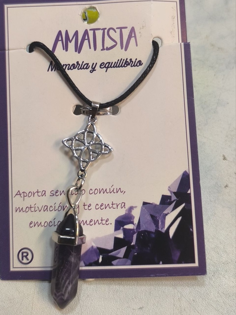 Cadena Amatista Memoria y Equilibrio