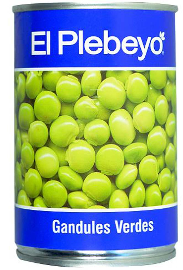 Guandules Verdes 425g El Plebeyo