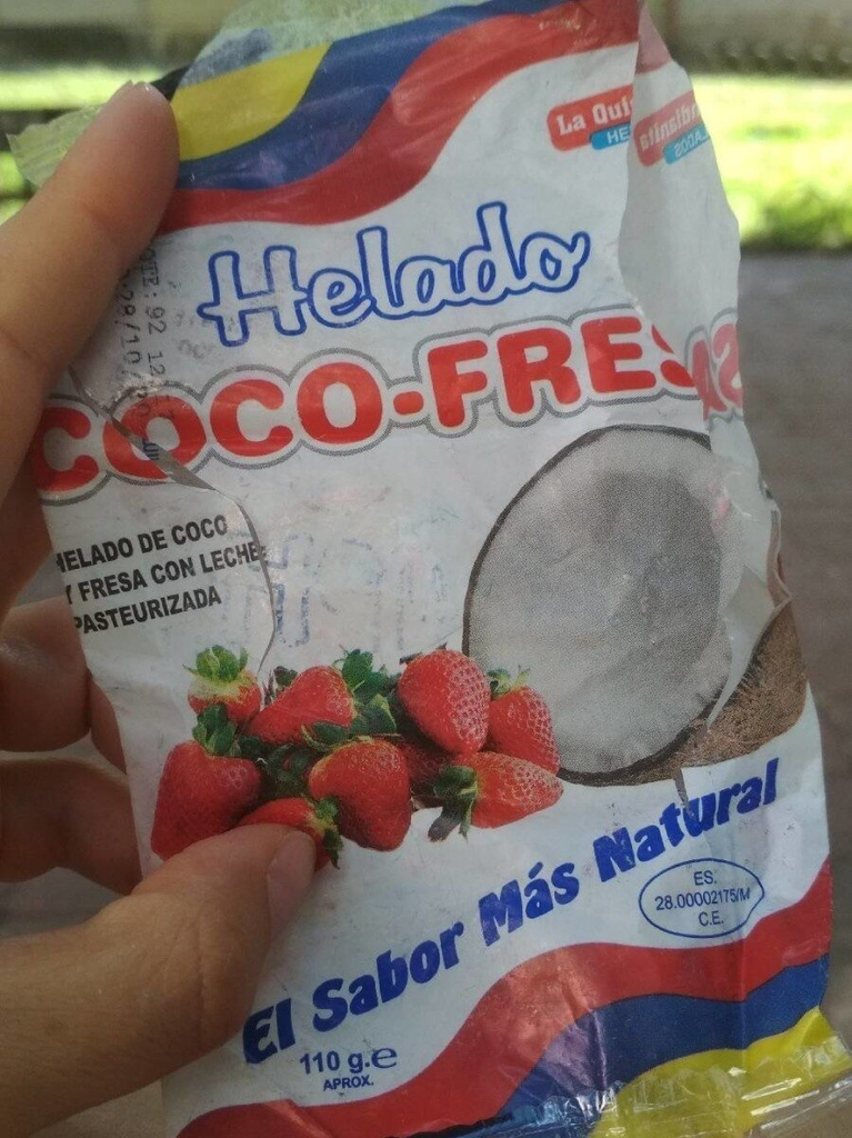 Helados Maizo Coco Con Fresa 100g
