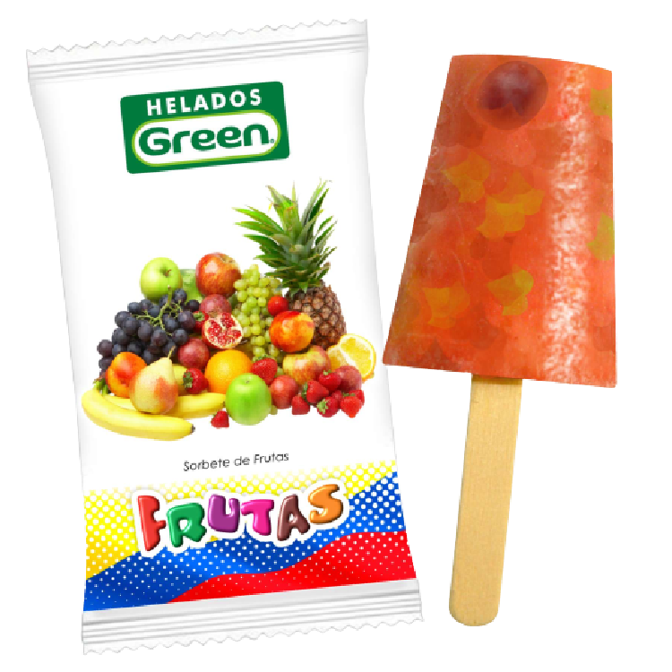 Helados De Frutas 110g Green