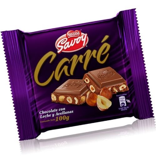Chocolate Carre Avellana 25g 