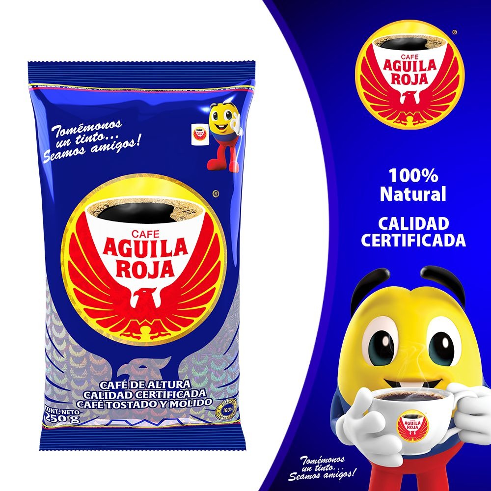 Cafe Molido Aguila Roja 250g