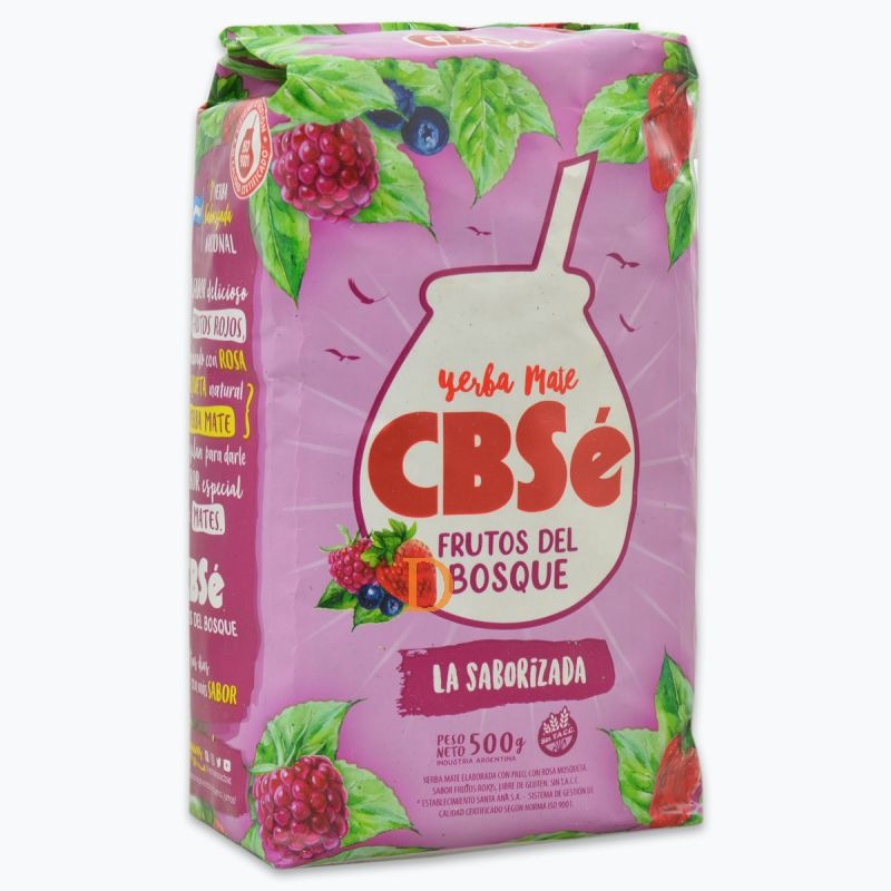Yerba Mate Frutos Del Bosque 500gr CBSe