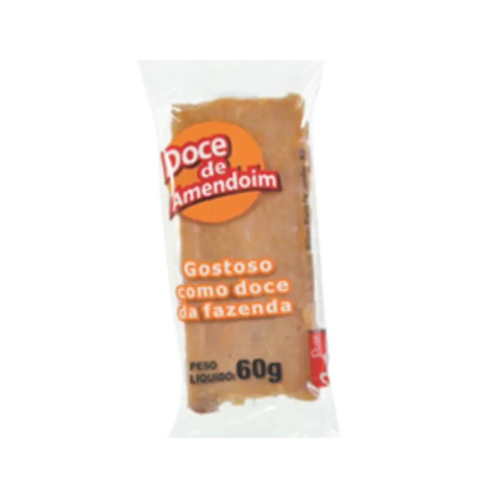 Doce De Amendoim Tipo Molecao Gostoso Como Doce Da Faazenda  60Gr