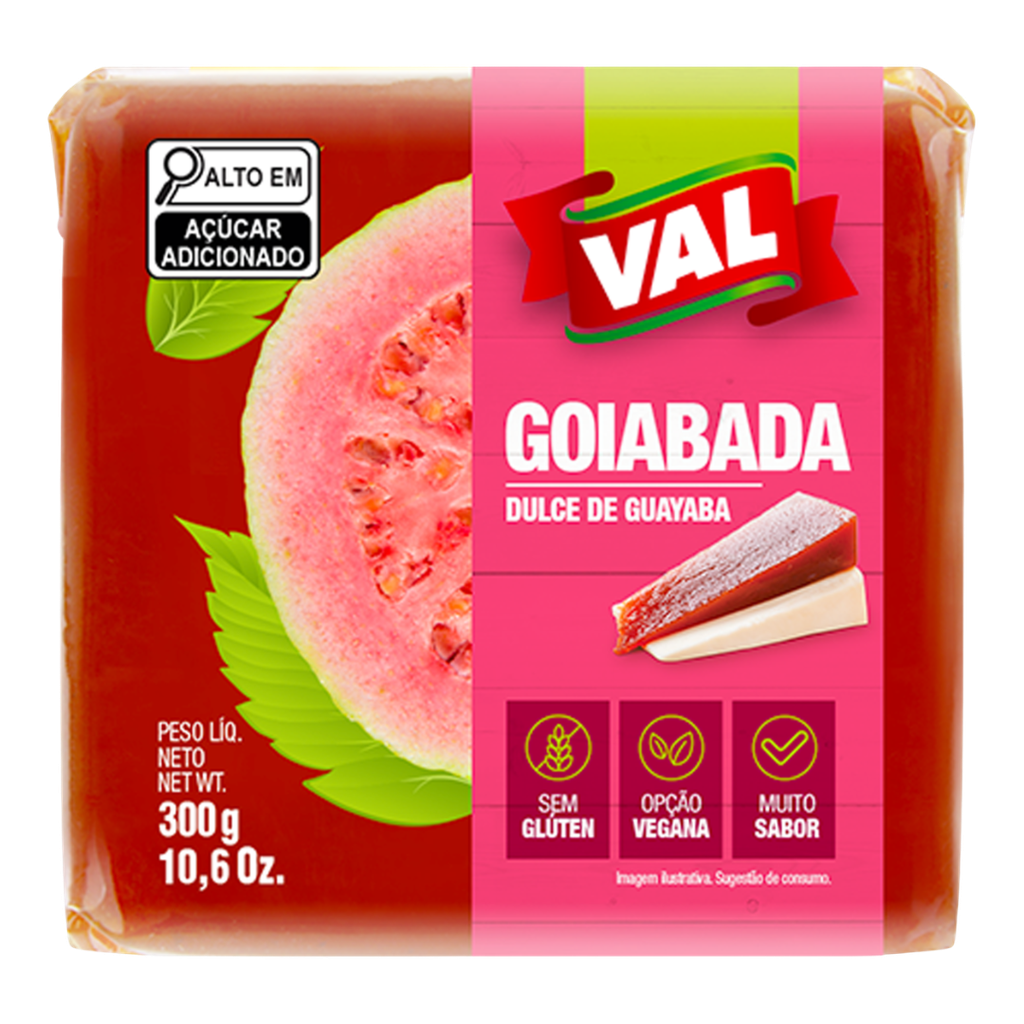 Goiabada Bloco Val 300Gr