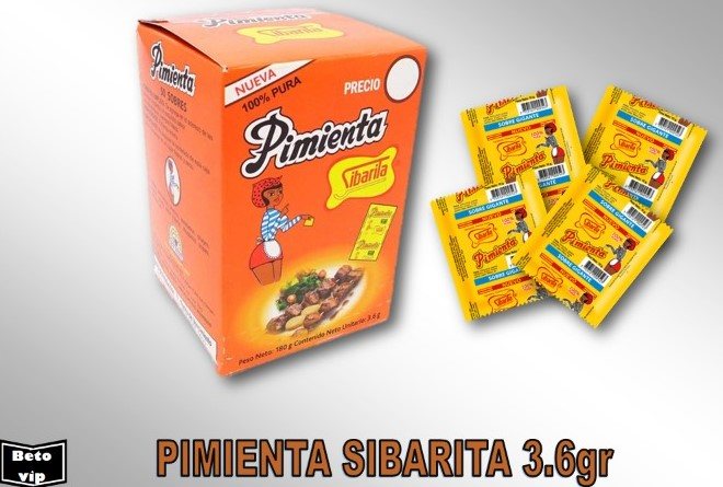 Pimienta Sibarila 3.6g (tres por un euro)