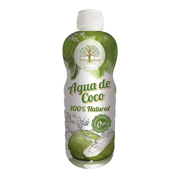 Agua De coco Tesoro Natural 1l