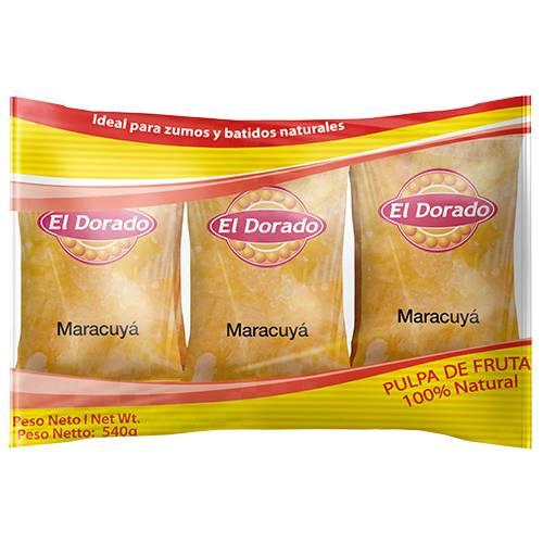 Pulpa De Maracuya El Dorado 90g*6und