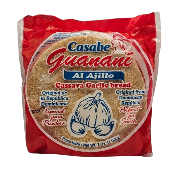 Casabe Al Ajillo Guanami 227gr (Republica Dominicana)