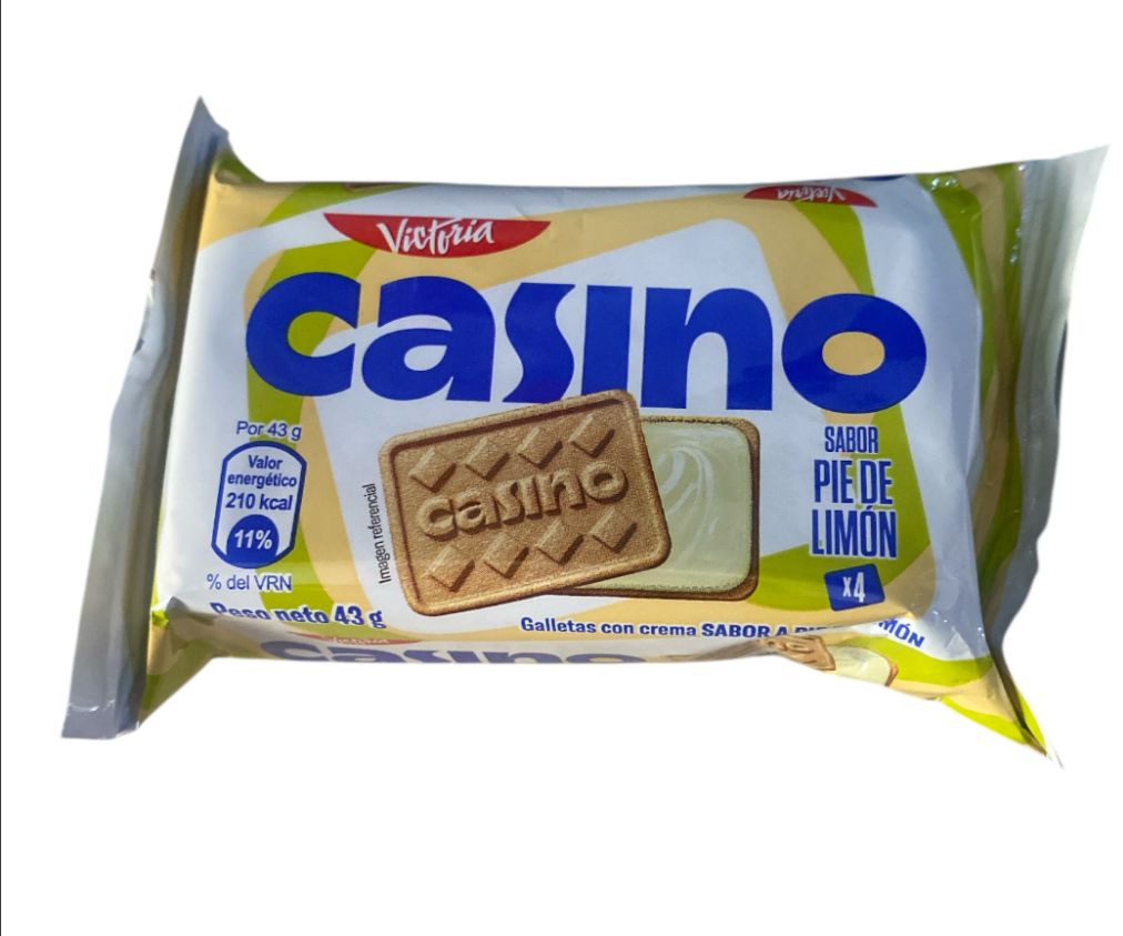 Galletas Casino Pie De Limon 43G