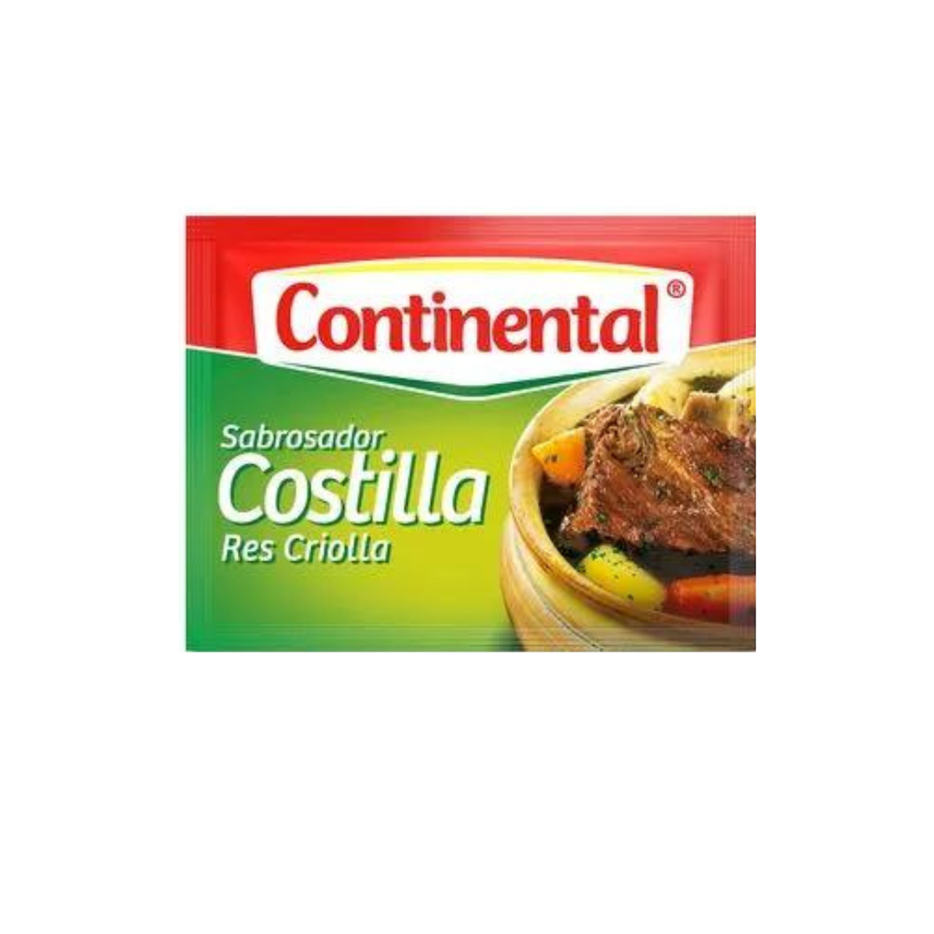Continental Sabrosador Costilla De res Criolla 9.5g