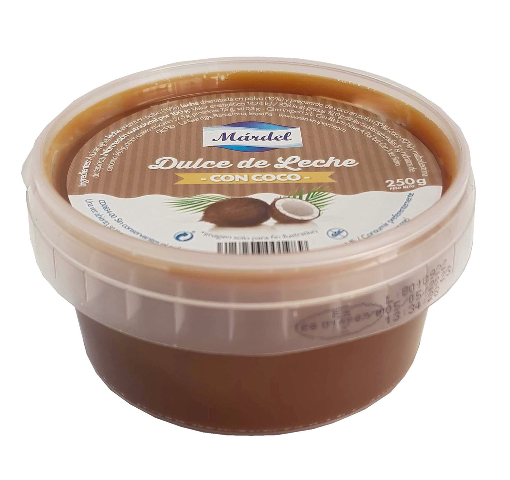 Dulce De Leche Con Coco Mardel 250G