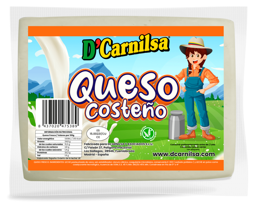 Queso Costeño D'Carnilsa 300g