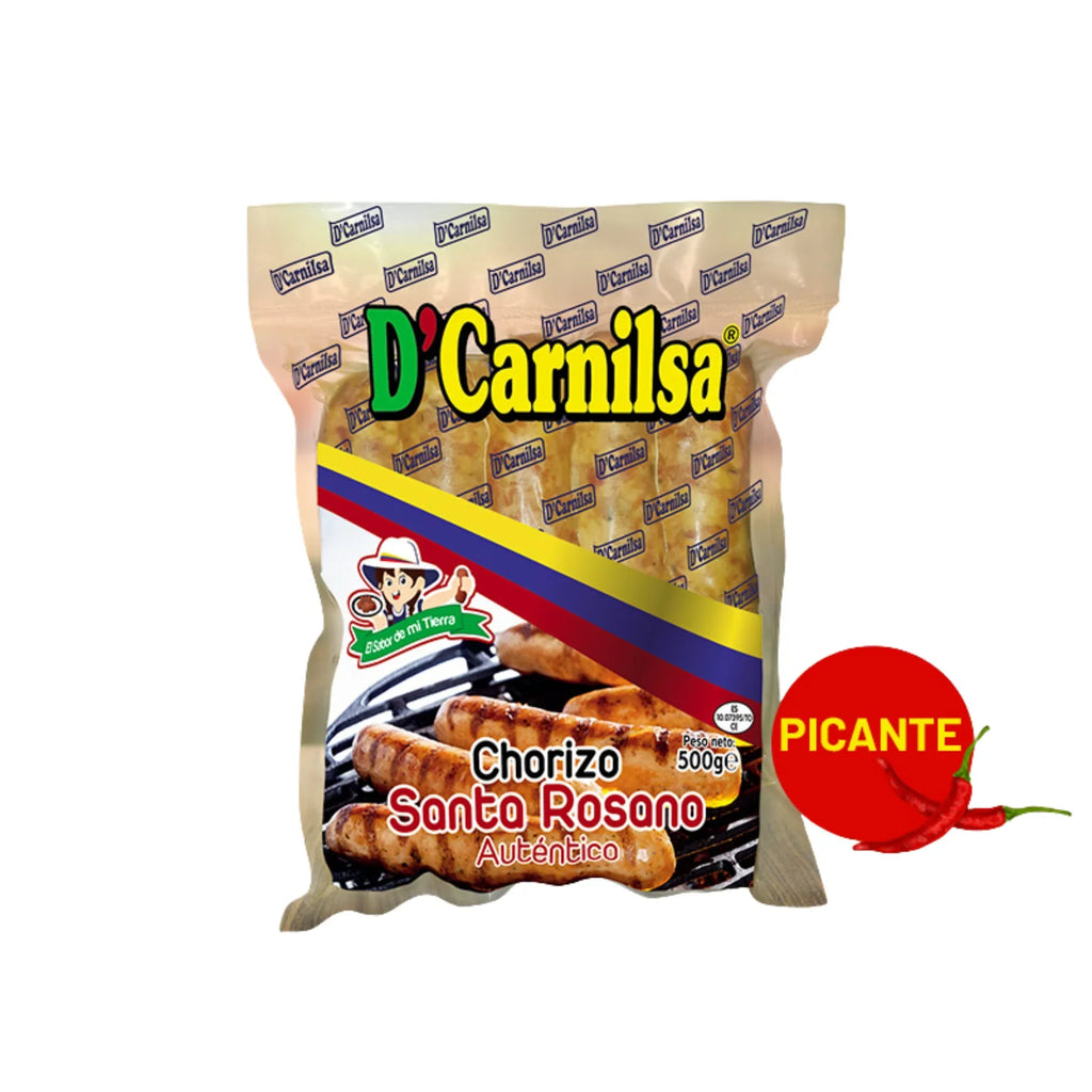 Chorizo Santa Rosano Picante 500G