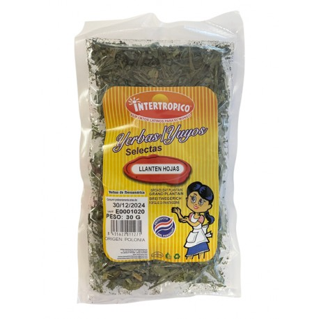Llanten Hoja Intertropico 30g 