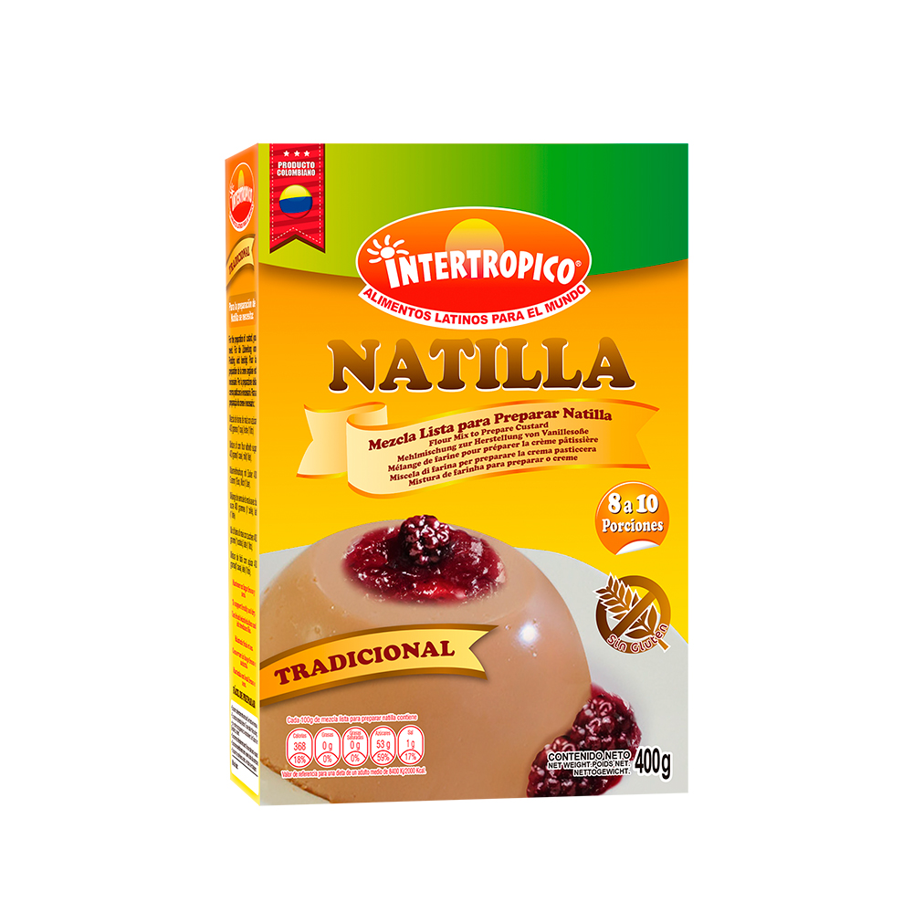 Natilla Tradicional Caja 400g Intertropico