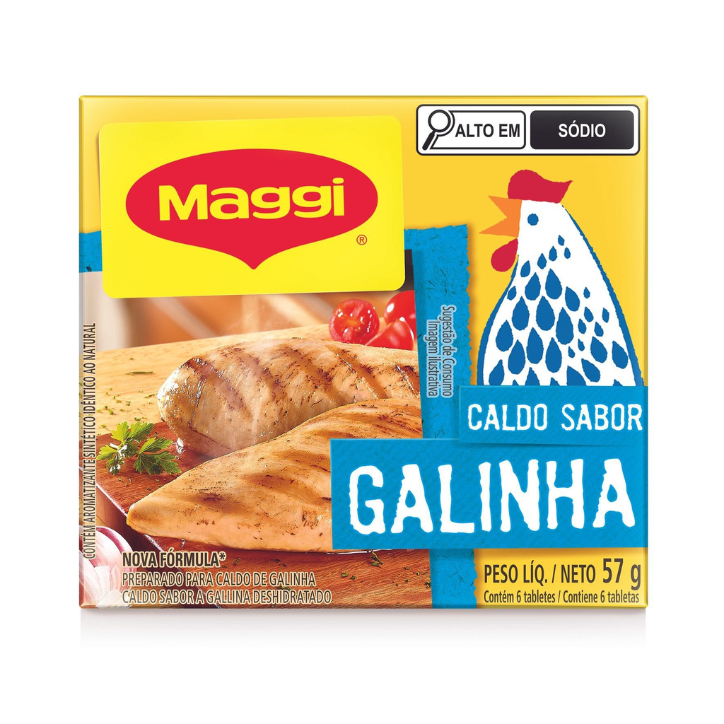 Maggi Caldo De Gallinha 57G  