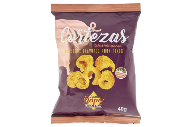 Chicharron Cortezas Sabor Barbacoa 40G Aperitivos Flaper